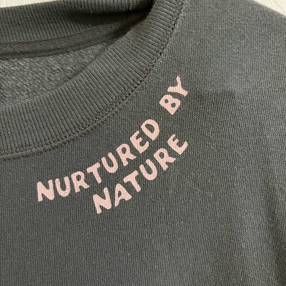 Old Navy Vintage Long-Sleeve French-Terry Tunic Sweatshirt size medium TALL - Picture 2 of 5